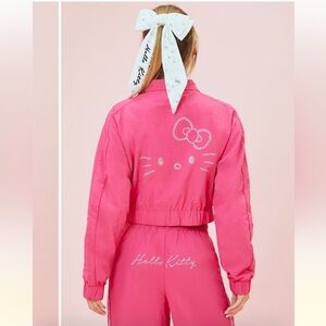 Hello kitty windbreaker jacket
